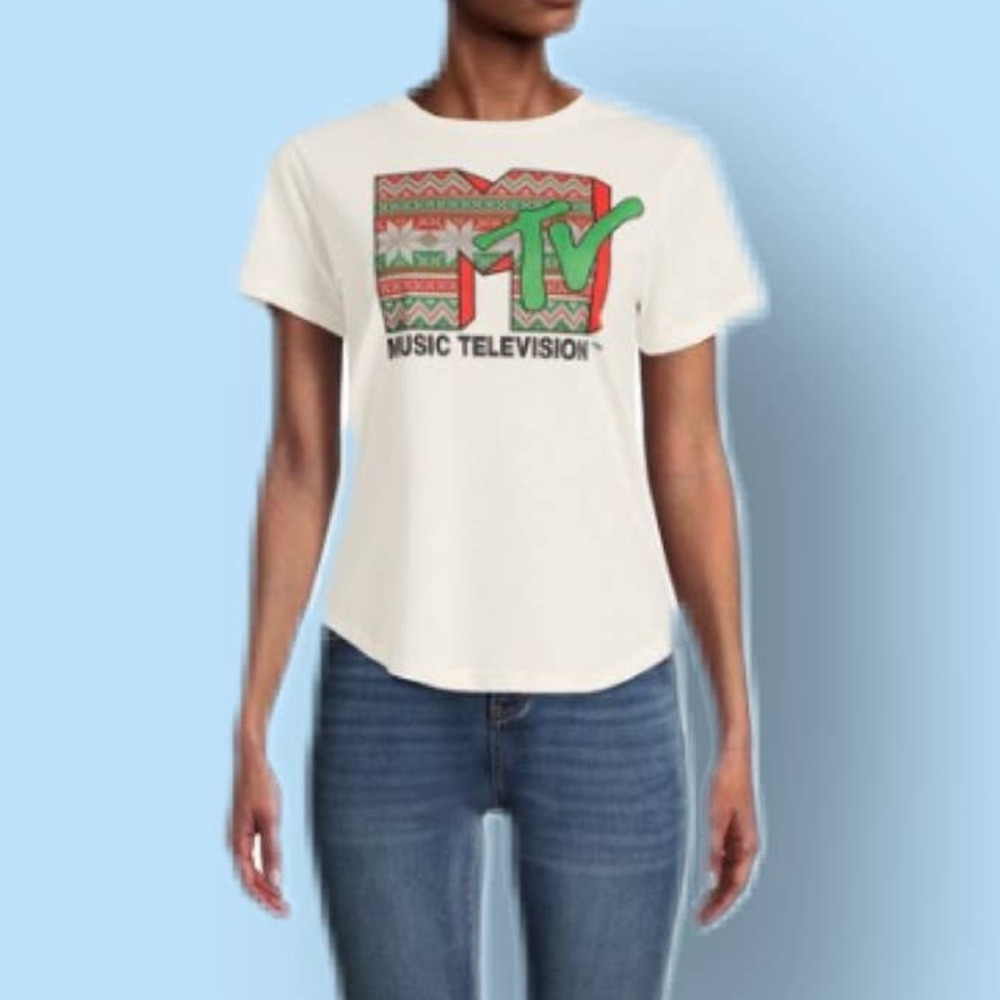 MTV Graphic T-shirt-2XL
